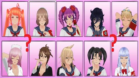 yandere simulator rivals|ALL 10 RIVALS HAVE A NEW TASK BUT EACH ONE GETS MORE  .
